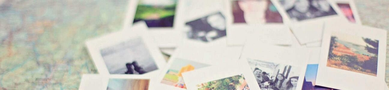 Visuel avec photo format polaroïd pour illustrer une activités à faire en evjf ou evg
