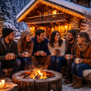 Chalet dans les Alpes